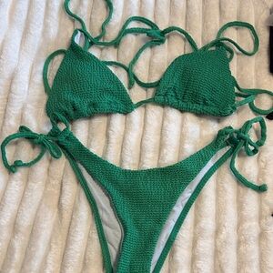 SHEIN Green Bikini Set
